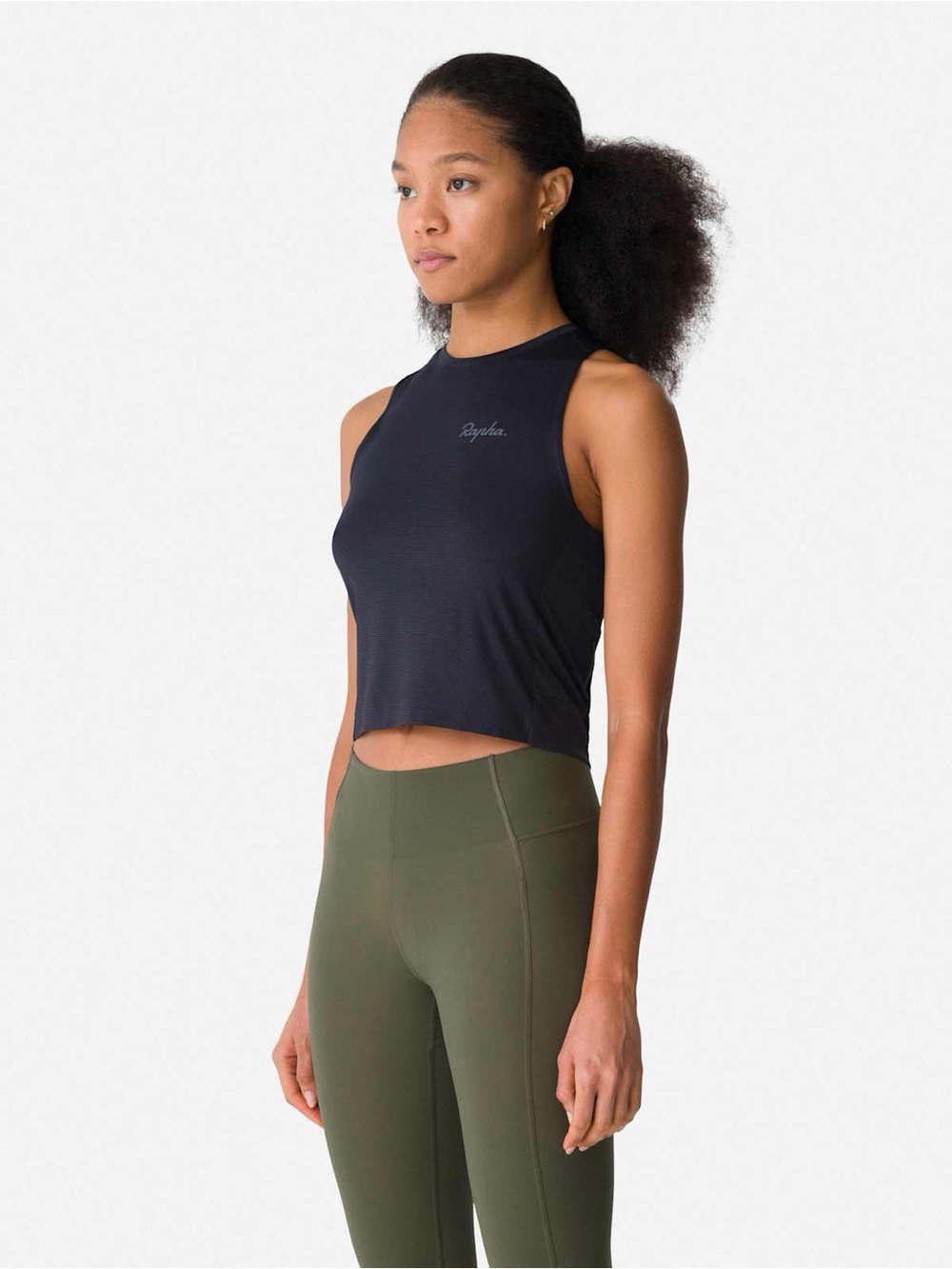 Rapha WOMEN'S EXPLORE TANK Black Lightweight Breathable size S Biking Athletic